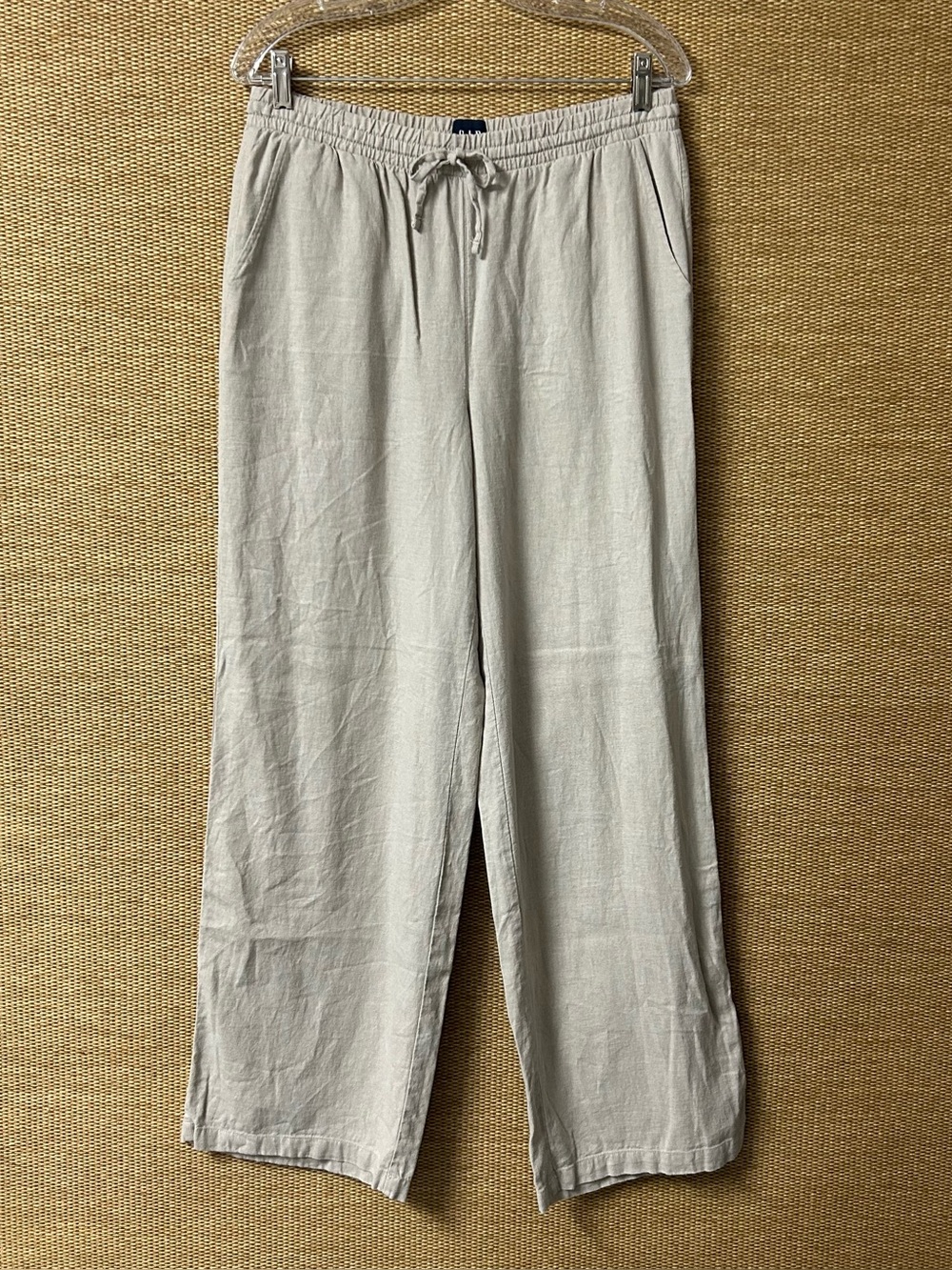 GAP Pants Women’s Medium Beige Linen Blend